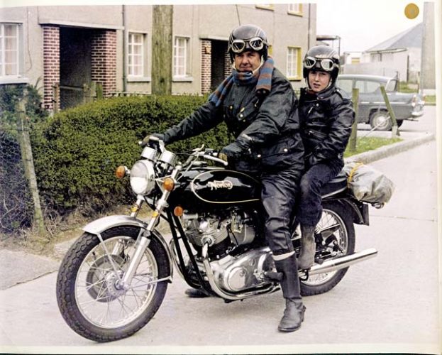 Dad's 1972 Norton Interstate